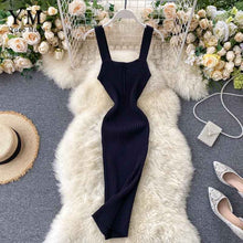 Load image into Gallery viewer, YuooMuoo New Fashion Summer Women Orange Bodycon Bandage Dress Vestidos Sexy Stretch Knit Sheath Backless Short Tank Club Dress
